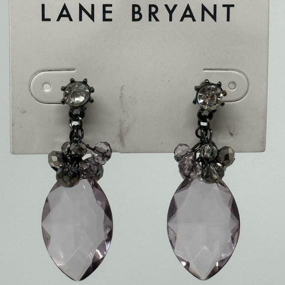 LANE BRYANT Statement Post Earrings 2 inch approx - Picture 2 of 10